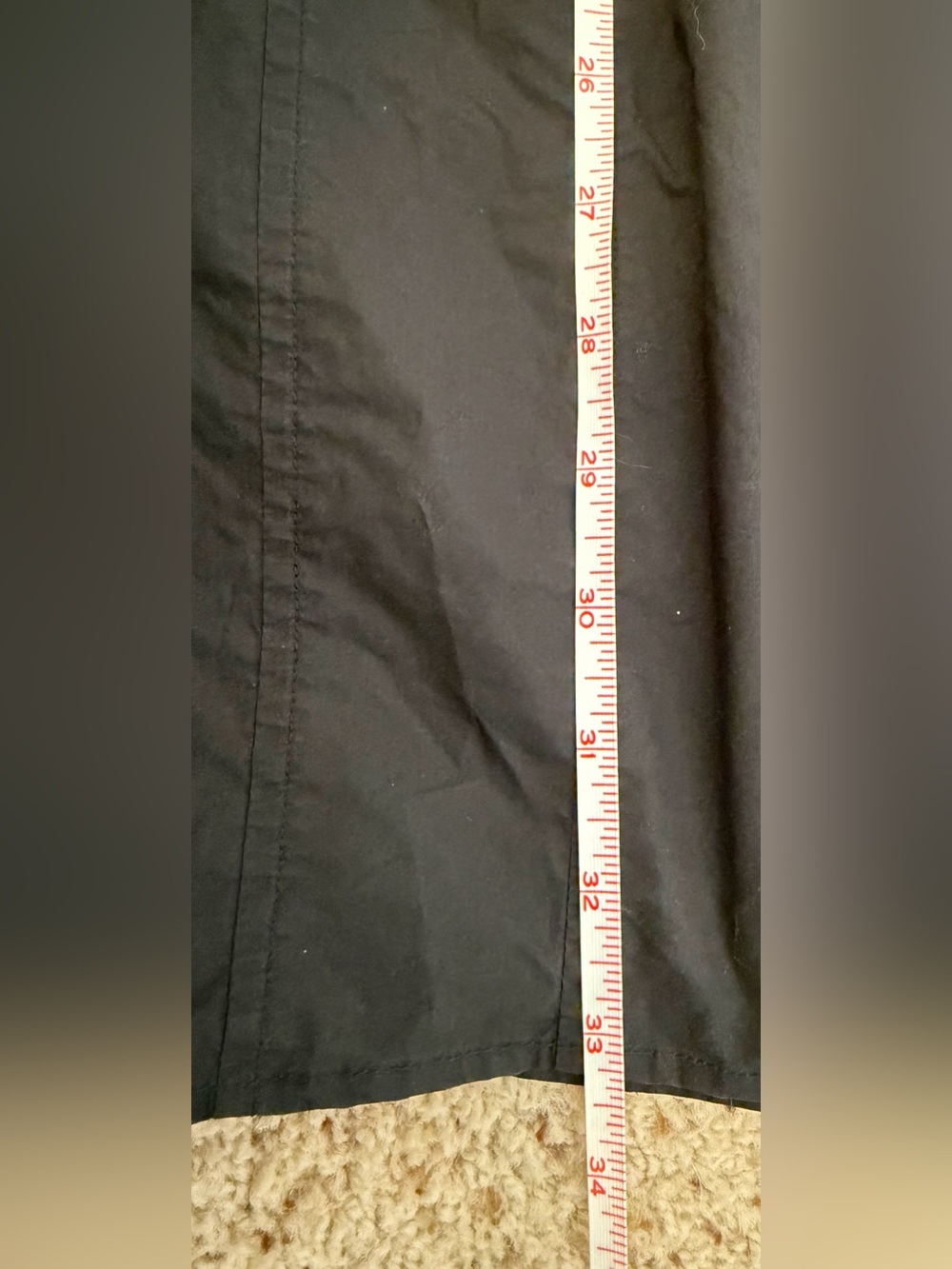 FRAME Seam Detail 100% Organic Cotton Shirtdress, Black, Size XS - Picture 12 of 12